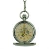 Silver Victorian Sphere Double Hunter Fob Watch
