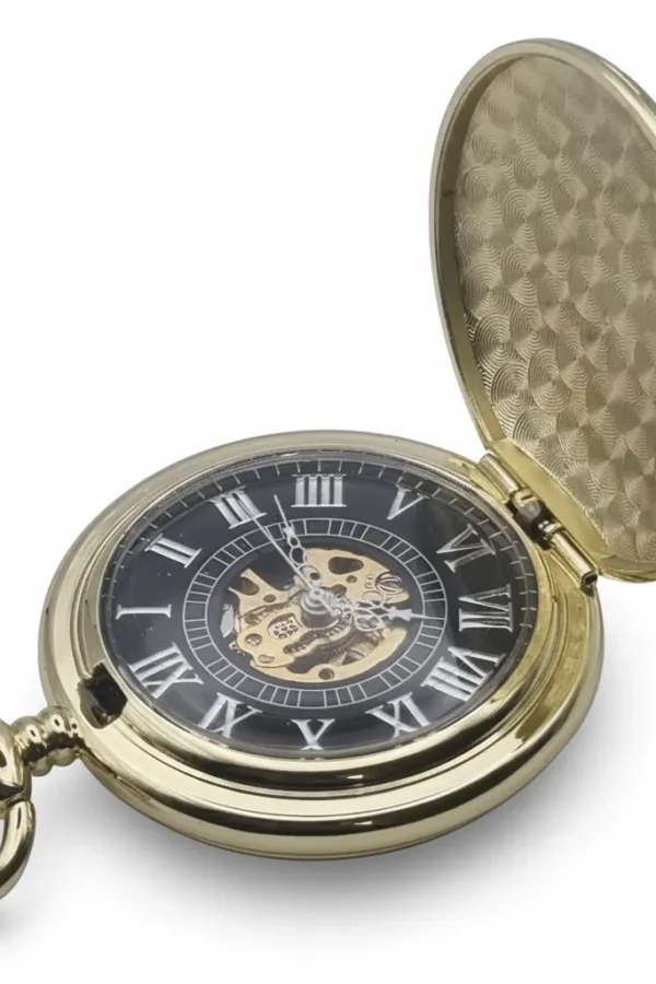 FAC-017-pocket-watch-4 Regal Gold Hunter Pocket Watch product image