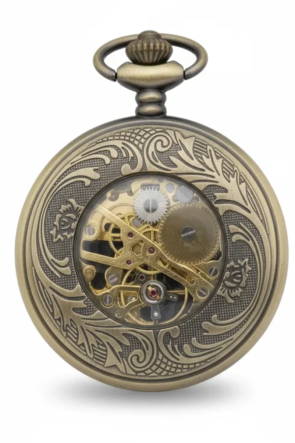 FAC-029-pocket-watch-1 Dagger Half Hunter Pocket Watch product image