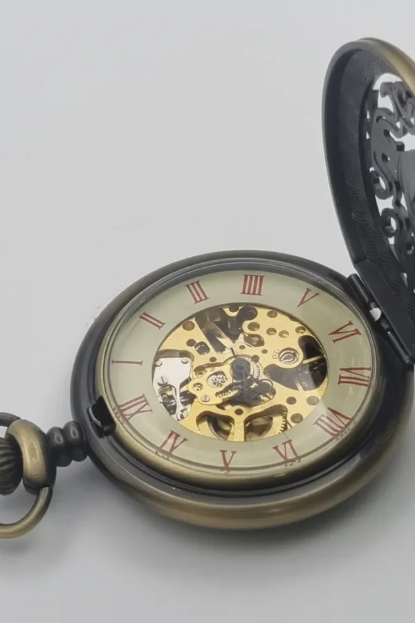 FAC-029-pocket-watch-4 Dagger Half Hunter Pocket Watch product image