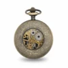 Brass Flower Half Hunter Pocket Watch product image