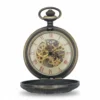 Brass Flower Half Hunter Pocket Watch product image