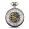 Silver Spoked Half Hunter Pocket Watch product image