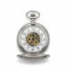 Silver Spoked Half Hunter Pocket Watch product image