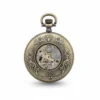 Brass Ringed Pocket Watch | FOB & Co product image