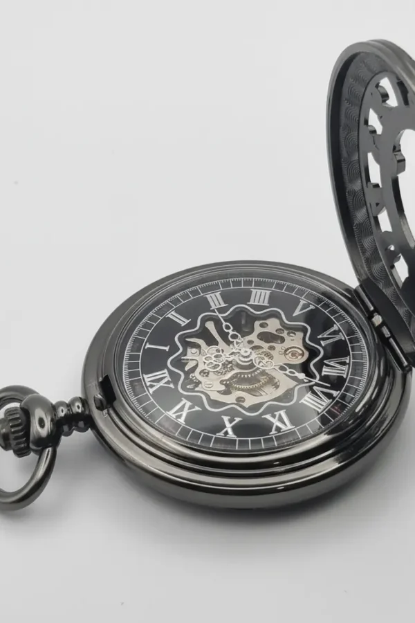 FAC-056-pocket-watch-4 Big Number Half Hunter Pocket Watch product image