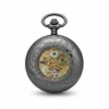 Black Doughnut Half Hunter Pocket Watch product image