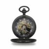 Black Doughnut Half Hunter Pocket Watch product image