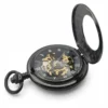 Black Doughnut Half Hunter Pocket Watch product image