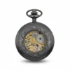 Dark Metal Pointing Dagger Half Hunter Pocket Watch product image