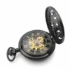 Dark Metal Pointing Dagger Half Hunter Pocket Watch product image