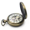 Orange And Brown Jewelled Hunter Pocket Watch product image