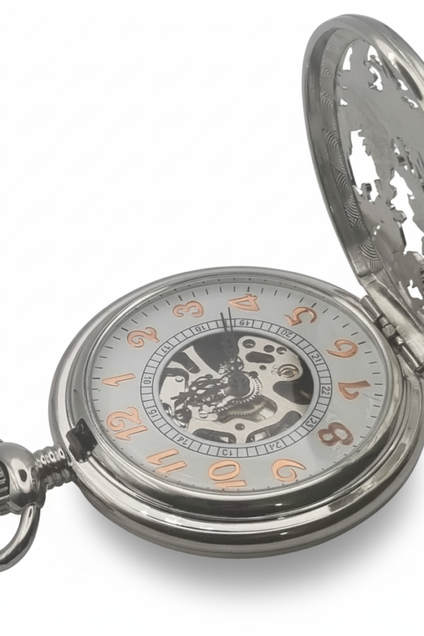 FAC-084-pocket-watch-4 Plant Life Half Hunter Pocket Watch product image
