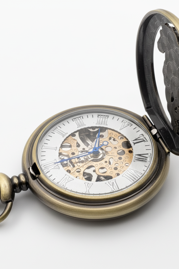 FAC-087-pocket-watch-4 Racing Horse Half Hunter Pocket Watch product image