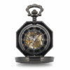 Black Octagon Half Hunter Pocket Watch product image