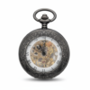 Black Low Profile Tire Half Hunter Pocket Watch product image
