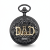 Black and Gold Dad Hunter Pocket Watch product image