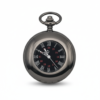 Polished Black Half Hunter Pocket Watch product image