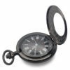 Polished Black Half Hunter Pocket Watch product image