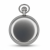Silver Mechanical Open Dial Pocket Watch product image