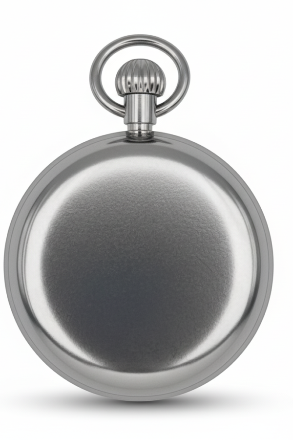 FAC-110-pocket-watch-2 Silver Mechanical Open Dial Pocket Watch product image