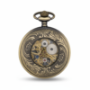 Antique Brass Half Hunter Fob Watch product image