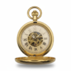 Polished Gold Double Hunter Fob Watch product image
