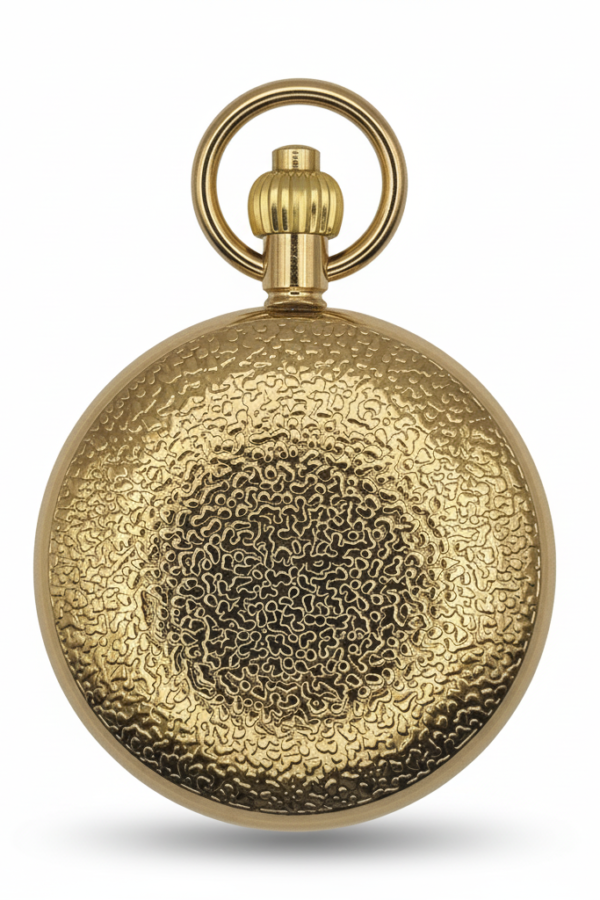FAC-119-pocket-watch-2 Gold Vintage Car Double Hunter Fob Watch product image