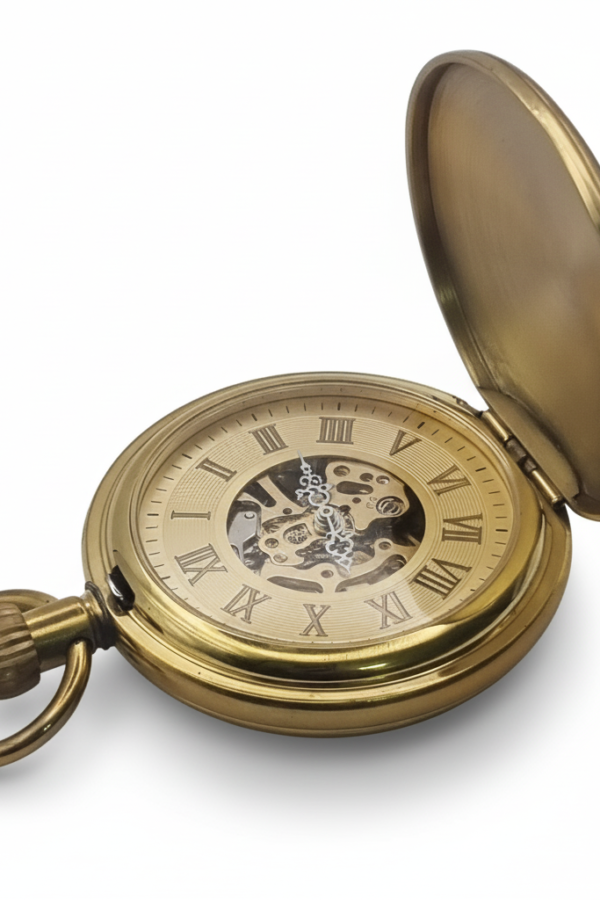 FAC-136-pocket-watch-4 Gold Greek Emblems Fob Watch | FOB & Co product image