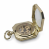 Gold Squircle Open Face Pocket Watch product image