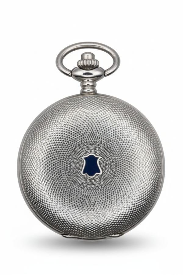 FAC160-pocket-watch-2 Silver Victorian Double Hunter Fob Watch product image