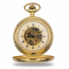 Golden Victorian Rim Hunter Pocket Watch product image