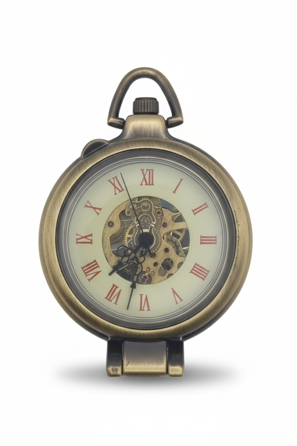 Polished Gold Half Hunter | FOB & Co product image