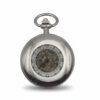 Polished Silver Half Hunter Pocket Watch AU image 1