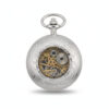 Polished Silver Half Hunter Pocket Watch AU image 3