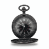 Polished Black Half Hunter Pocket Watch AU image 2