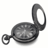 Polished Black Half Hunter Pocket Watch AU image 3