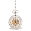 Roman Numeral Half Hunter See-through Pocket Watch AU image 2