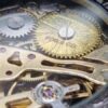Roman Numeral Half Hunter See-through Pocket Watch AU image 4