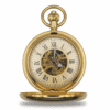 Gold Victorian Sphere Double Hunter Fob Watch AU image 2