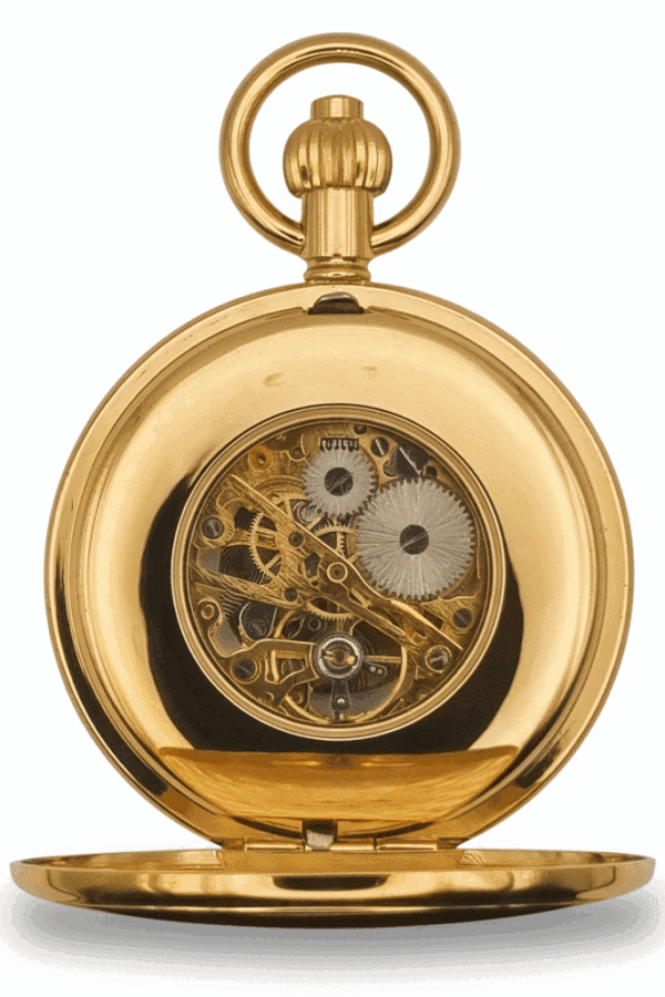 Gold Victorian Sphere Double Hunter Fob Watch AU image 3 Gold Victorian Sphere Double Hunter Fob Watch AU image 3