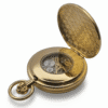 Gold Victorian Sphere Double Hunter Fob Watch AU image 4