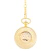 Smooth Gold Full Hunter Pocket Watch AU image 3