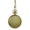 Gold Mechanical Open Dial Pocket Watch AU image 2