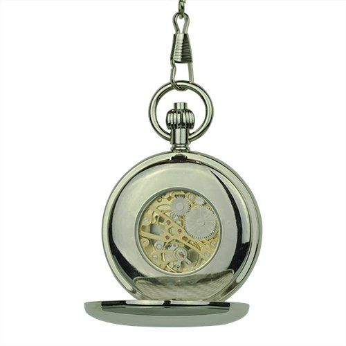 Silver Victorian Sphere Double Hunter Fob Watch AU image 4 Silver Victorian Sphere Double Hunter Fob Watch AU image 4