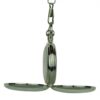 Silver Victorian Sphere Double Hunter Fob Watch AU image 7