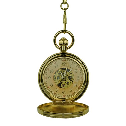 Gold Vintage Car Hunter Pocket Watch AU image 1 Gold Vintage Car Hunter Pocket Watch AU image 1