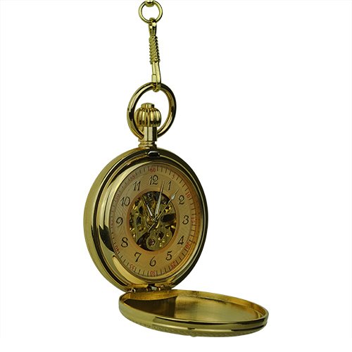 Gold Vintage Car Hunter Pocket Watch AU image 4 Gold Vintage Car Hunter Pocket Watch AU image 4