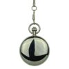 Polished Silver Double Hunter Fob Watch AU image 3