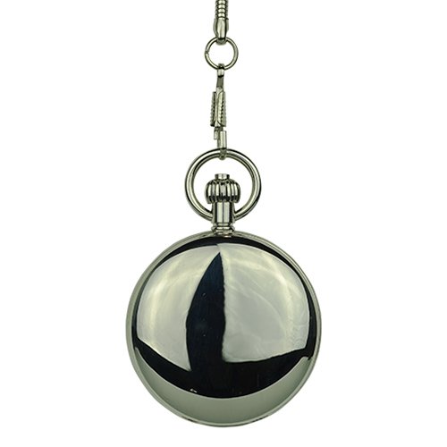 Polished Silver Double Hunter Fob Watch AU image 3 Polished Silver Double Hunter Fob Watch AU image 3